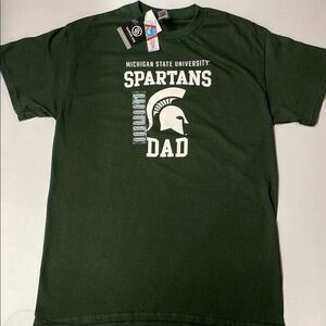 Michigan State University Spartans Men’s Short Sleeve Dad T-shirt Sz M